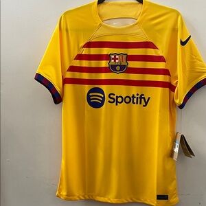 Nike Barcelona Yellow and Red Jersey